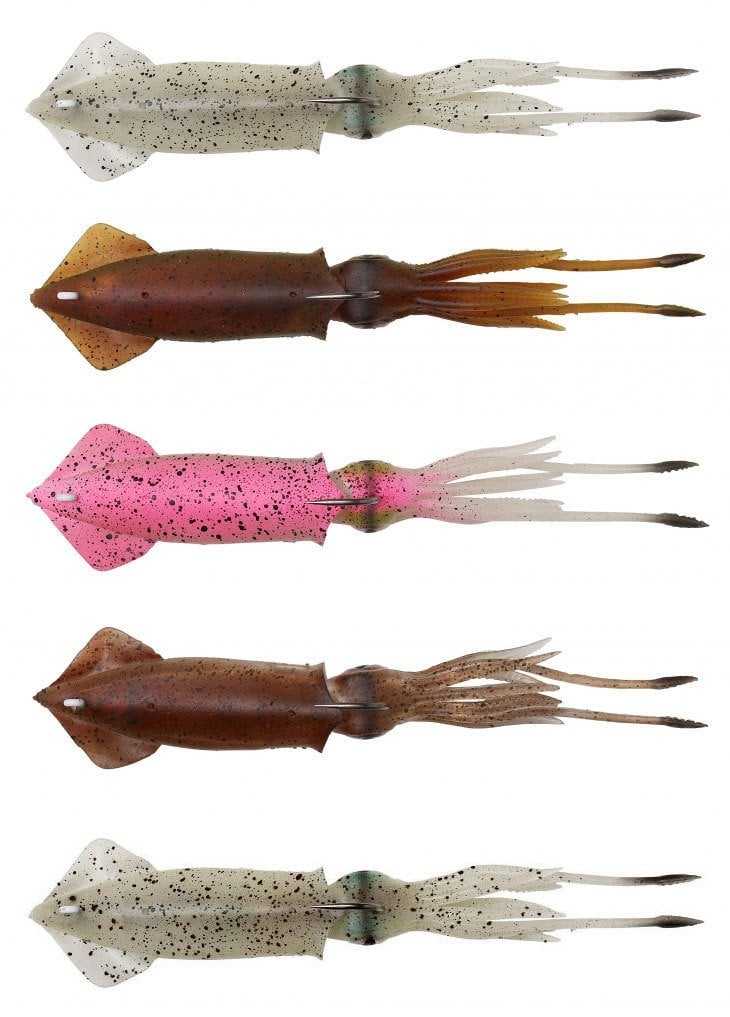 Savage gear 3D TPE Swim Squid 95mm 10g 2 Adet Sahte Balık