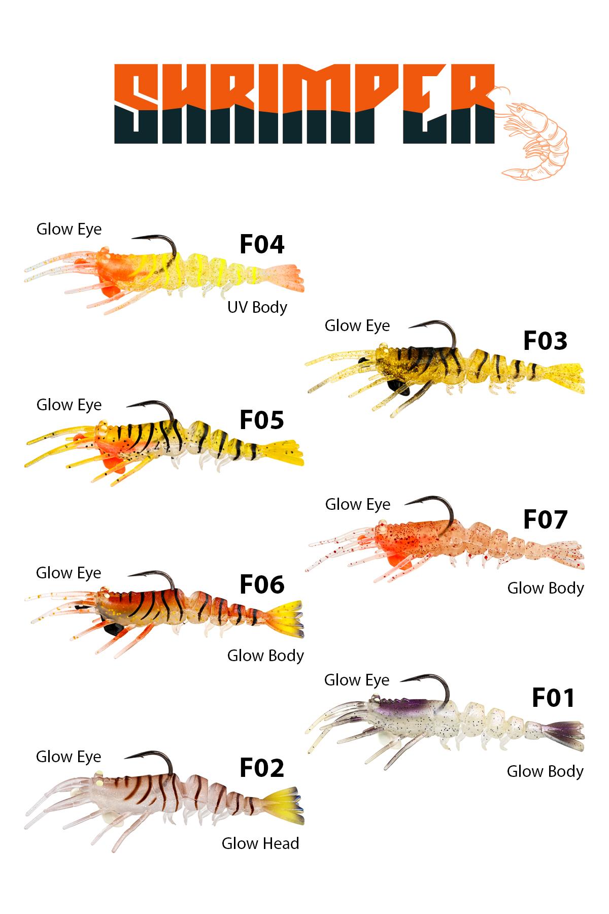 Fujin Shrimper 75mm 8.5gr Silikon Karides