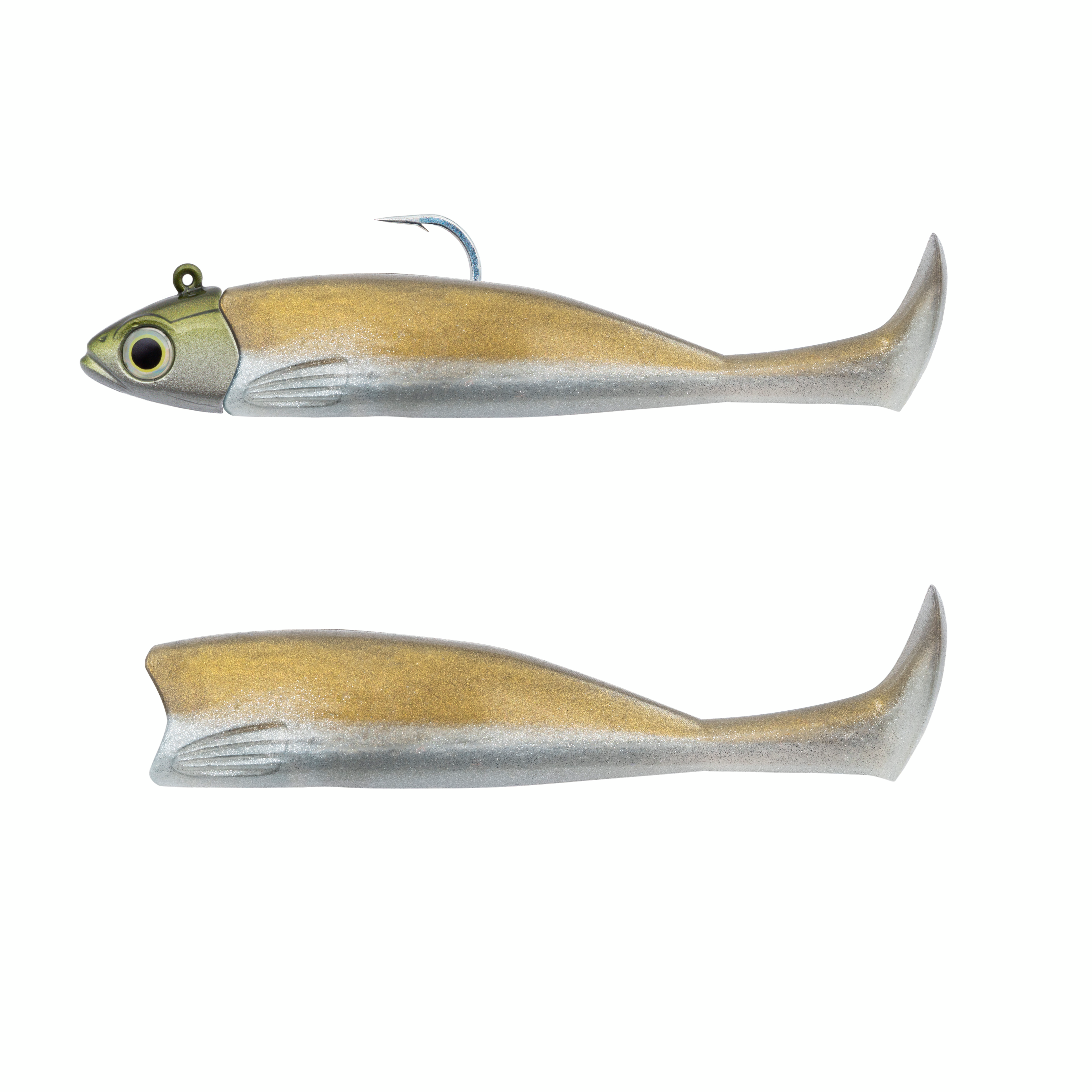 Fiiish Master Shad MS100/4 MS4518 Combo Medium 15gr Khaki