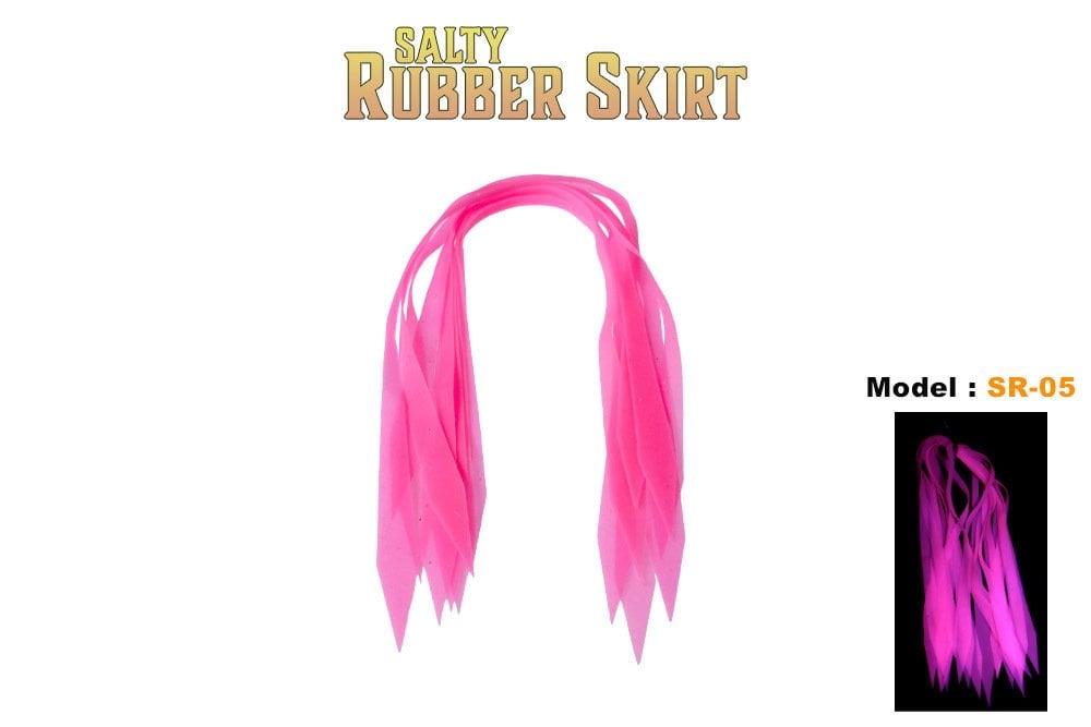 Fujin Rubber Skirt Düz Püskül Set #SR-05