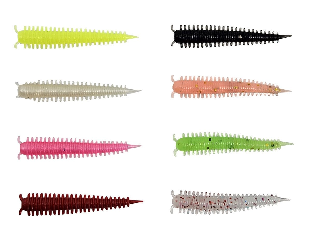 Kendo Zombie Worm Lrf Silikonu 4cm 8 Adet Mix Color
