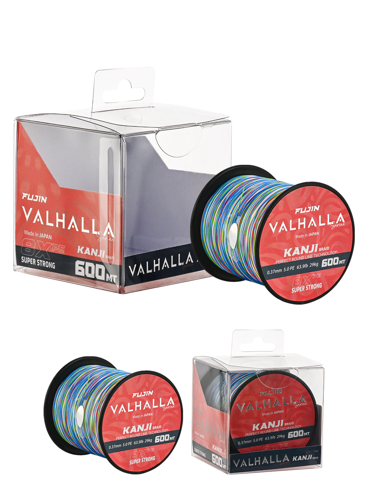 Fujin Valhalla Kanji 8X 600MT Multicolor
