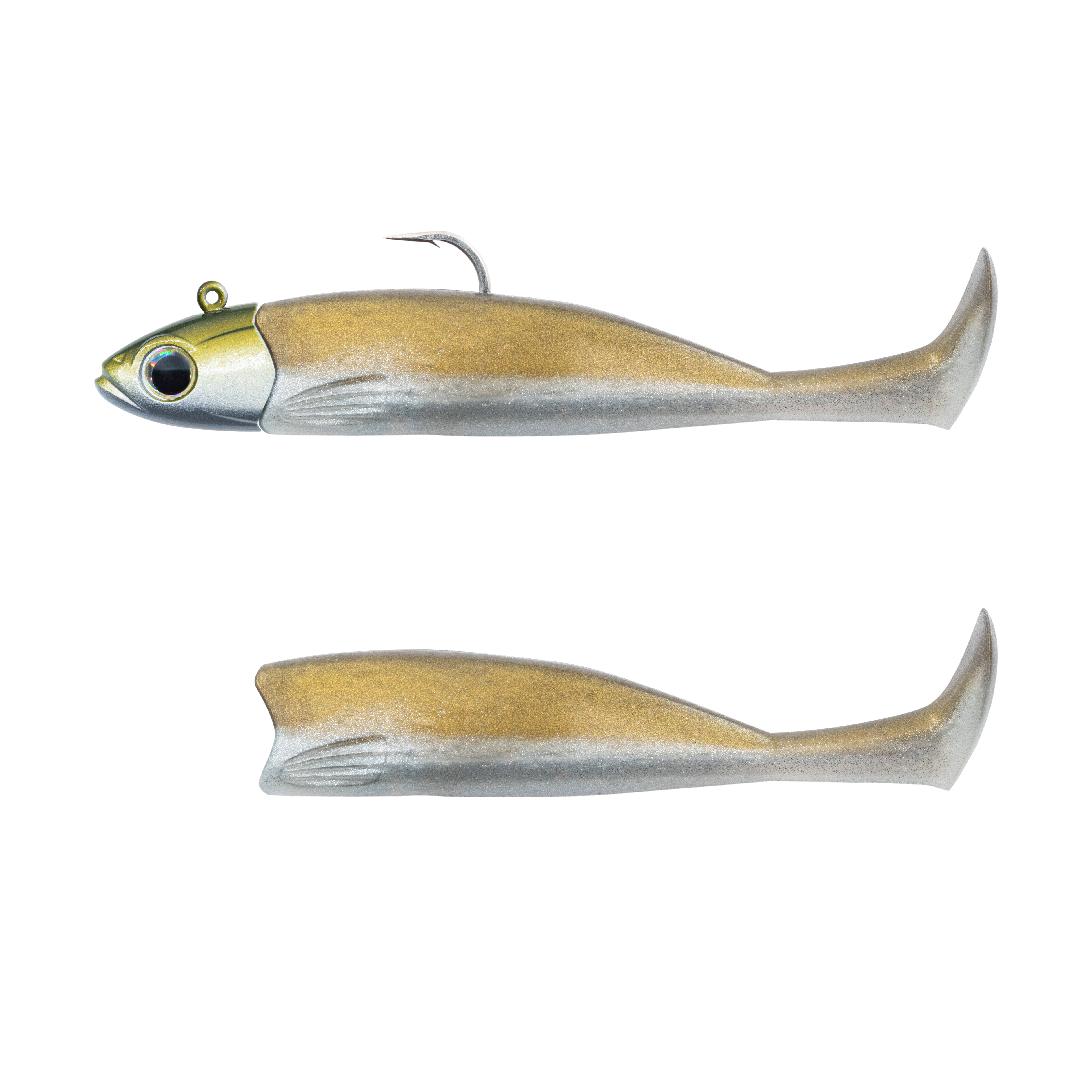Fiiish Master Shad MS100/4 MS4521 Combo Heavy 21gr Khaki