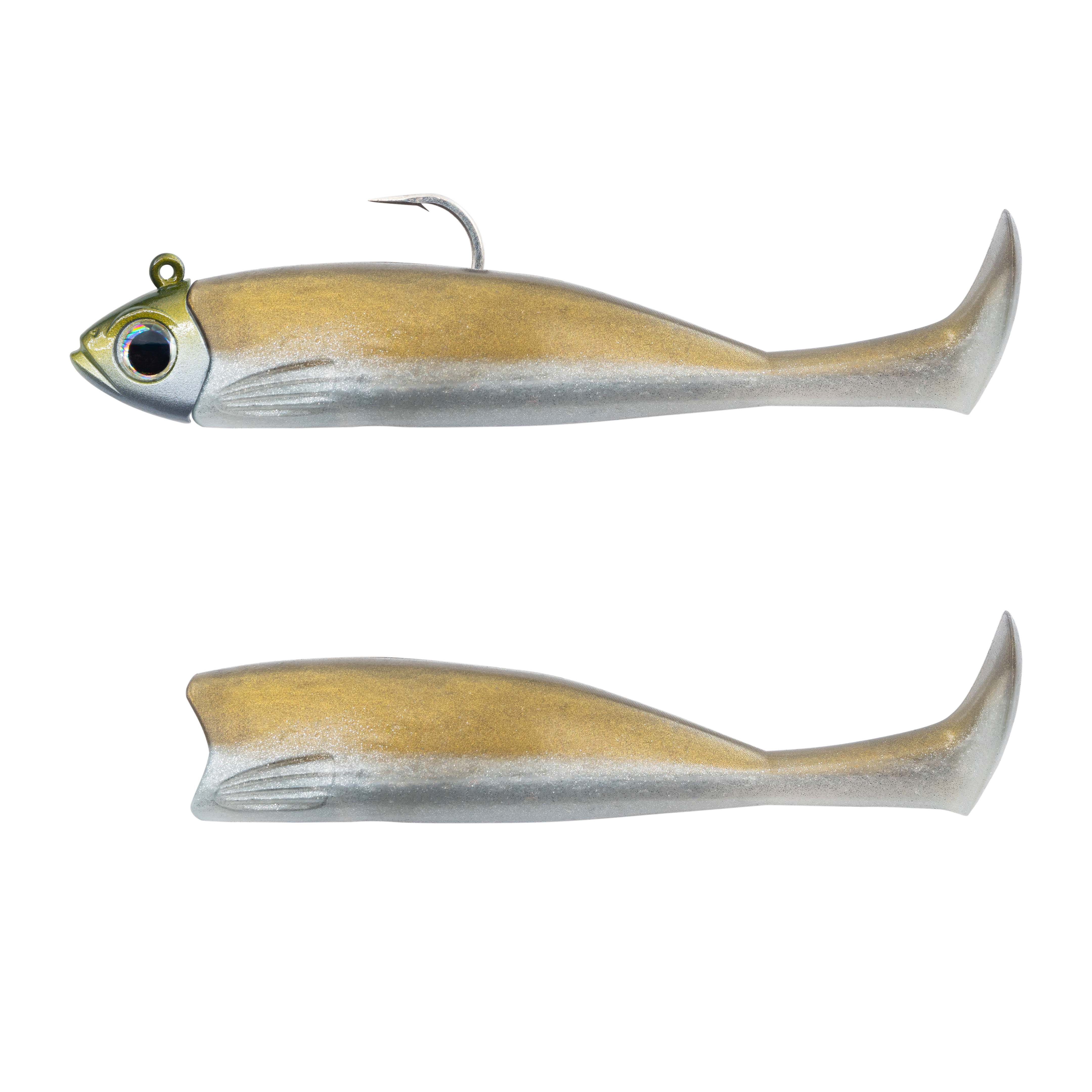 Fiiish Master Shad MS100/4 MS4515 Combo Light 8gr Khaki