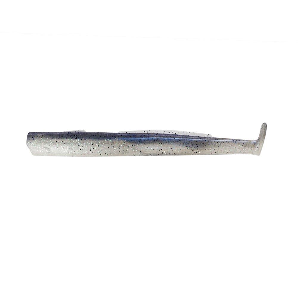 Fiiish BE110 BE1271 3 Corps Electic Blue Silikon Yem