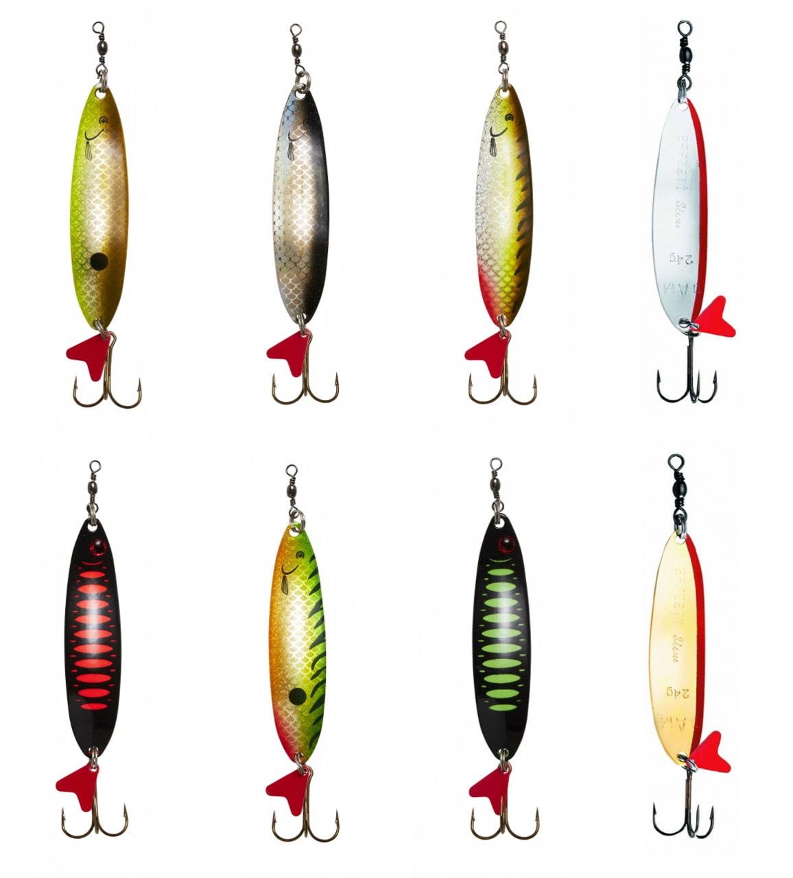 Dam Effzett Standard Spoon Slim 8 cm 24 gr Sinking Kaşık