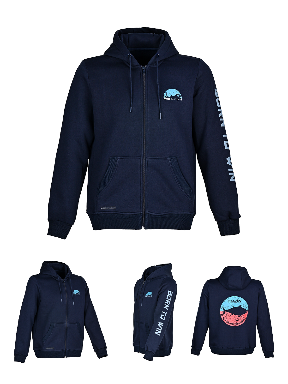 Fujin Pro Angler Tuna Zip Hoodie